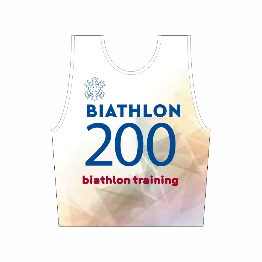 biathlon training ski race bibs for woman