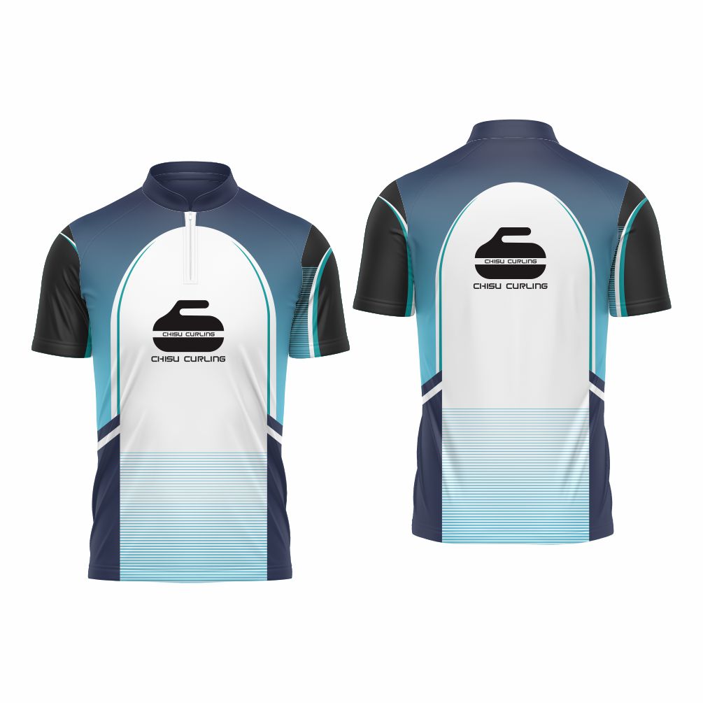 Team Custom Curling 1/4 Zip Shirt