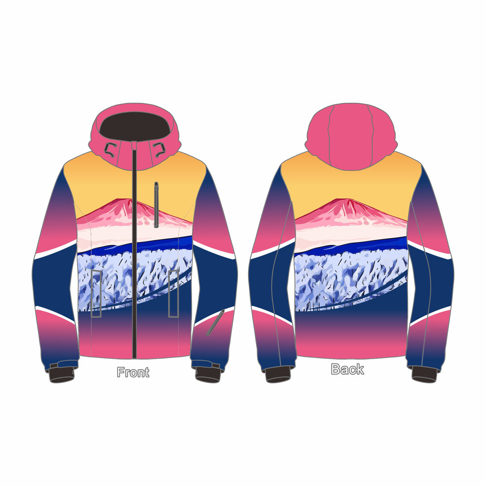 Sublimation Printing Ski Jacket