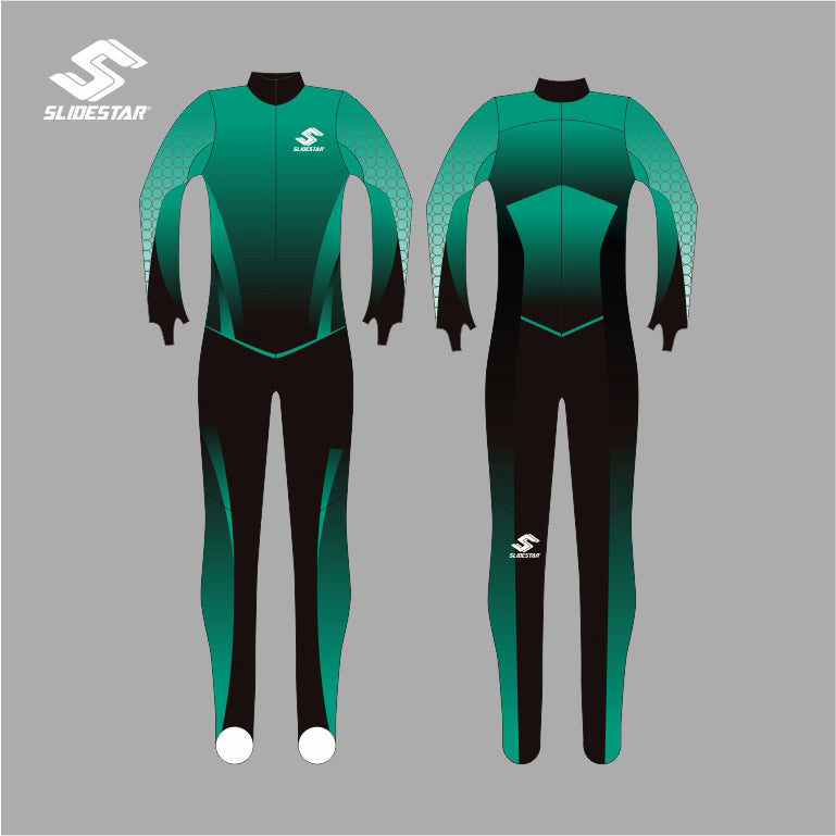 Sublimationsrodelanzug Skelettanzug Bobanzug Trainingsanzug