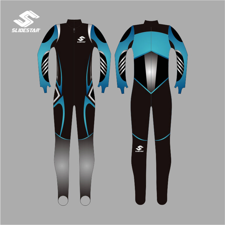 sublimation luge suit skeleton suit bobsleigh suit training suit
