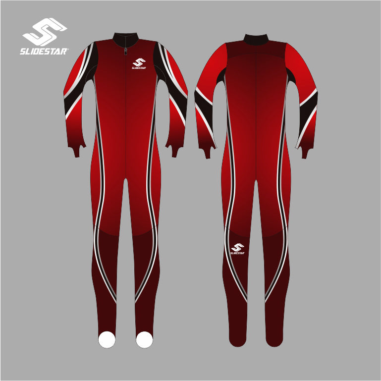 Sublimationsrodelanzug Skelettanzug Bobanzug Trainingsanzug