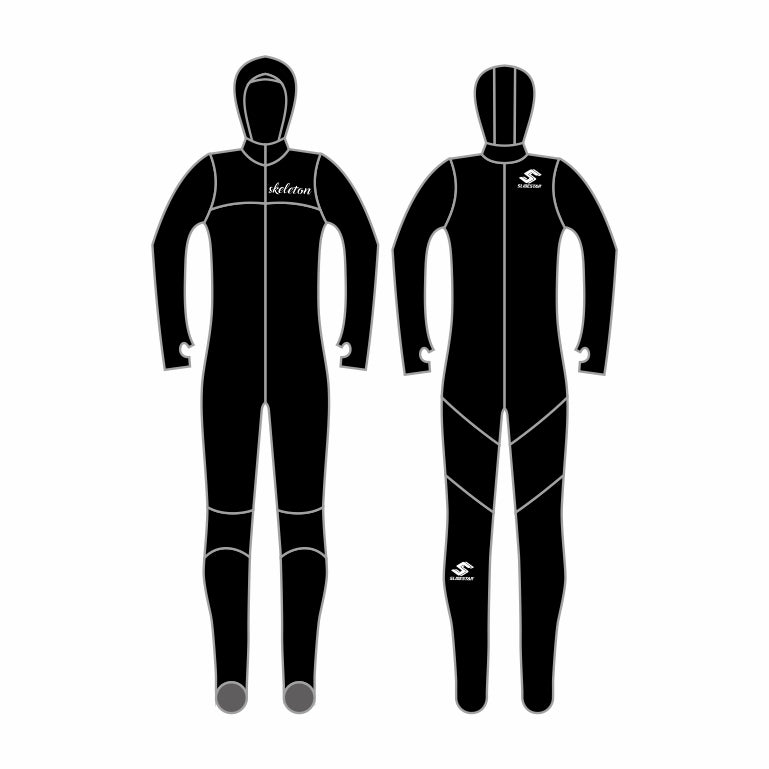 Slidestar Skelettanzug Trainingsanzug