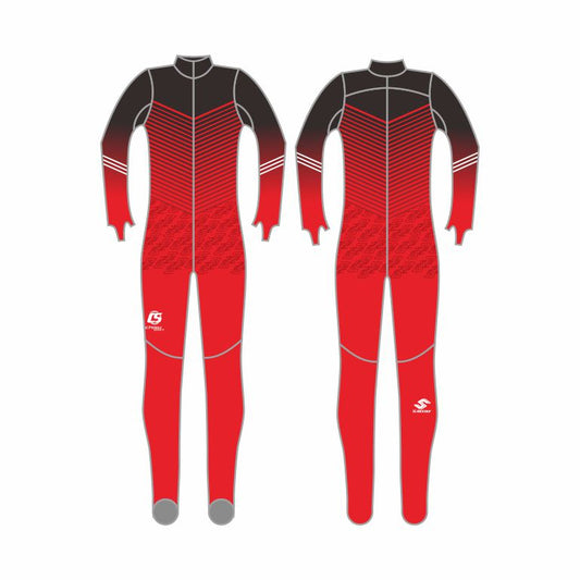 sublimation luge suit skeleton suit bobsleigh suit training suit custom