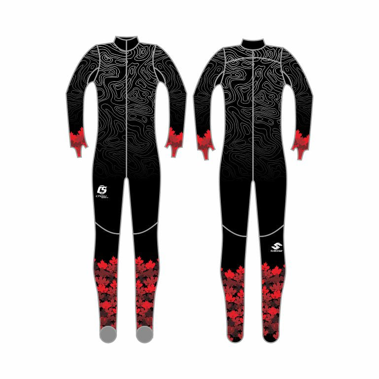 sublimation luge suit skeleton suit bobsleigh suit training suit custom