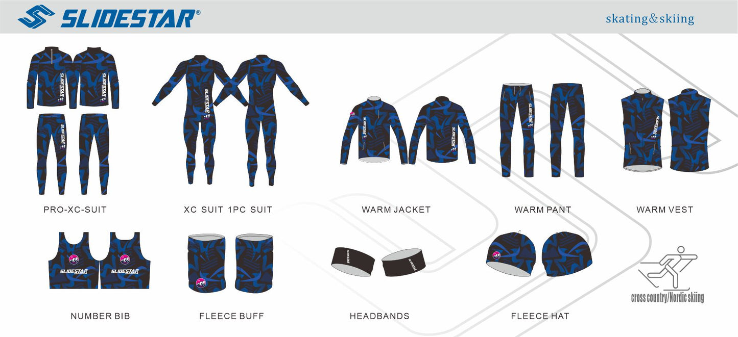 Cross Country Ski Suits Nordic Racing suits custom xc suit