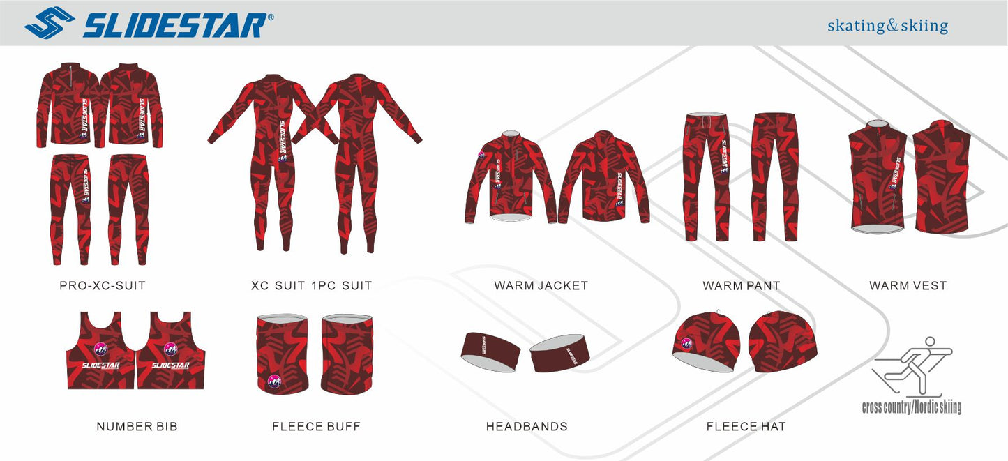 Cross Country Ski Suits Nordic Racing suits custom xc suit