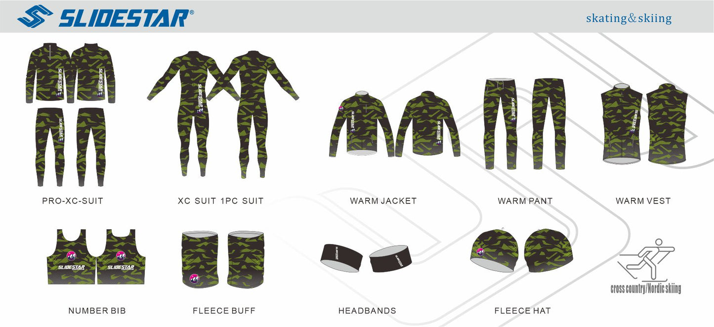 Cross Country Ski Suits Nordic Racing suits custom xc suit