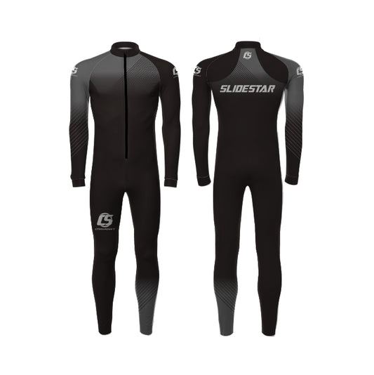 Mens Thermal Cross Country Ski Suit Windproof One-Piece Nordic Racing Skin-tight Quick-Dry