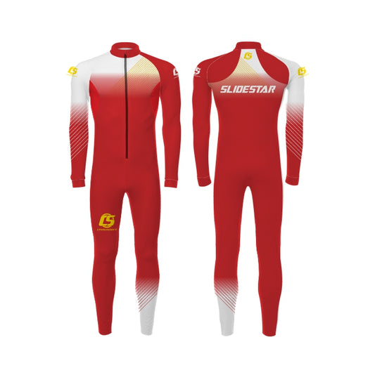 Womens Fleece-Lined Cross Country Ski Suit Softshell XC Racing Set Tight Fit Breathable