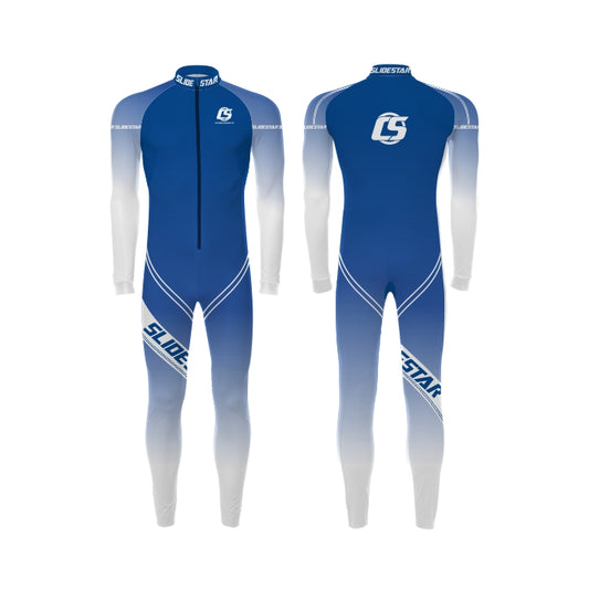 Junior Kids Nordic Ski Suit Cross Country Training Two-Piece Thermal Stretch Windproof