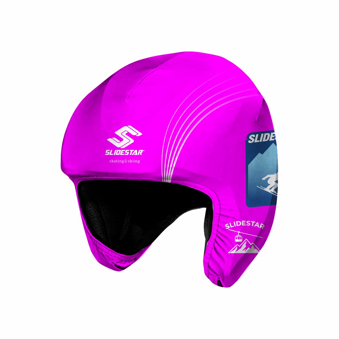 sublimated Ski helmet cover custom