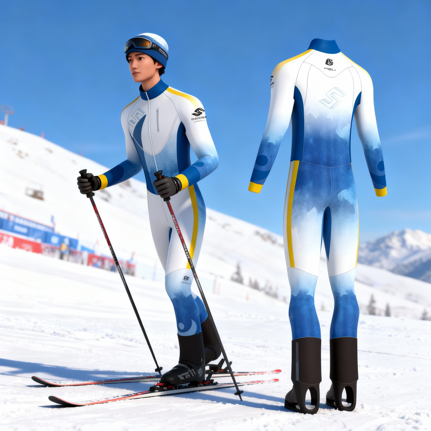 Ski mountaineering suit Skimo Race Suit Skimo Suits custom