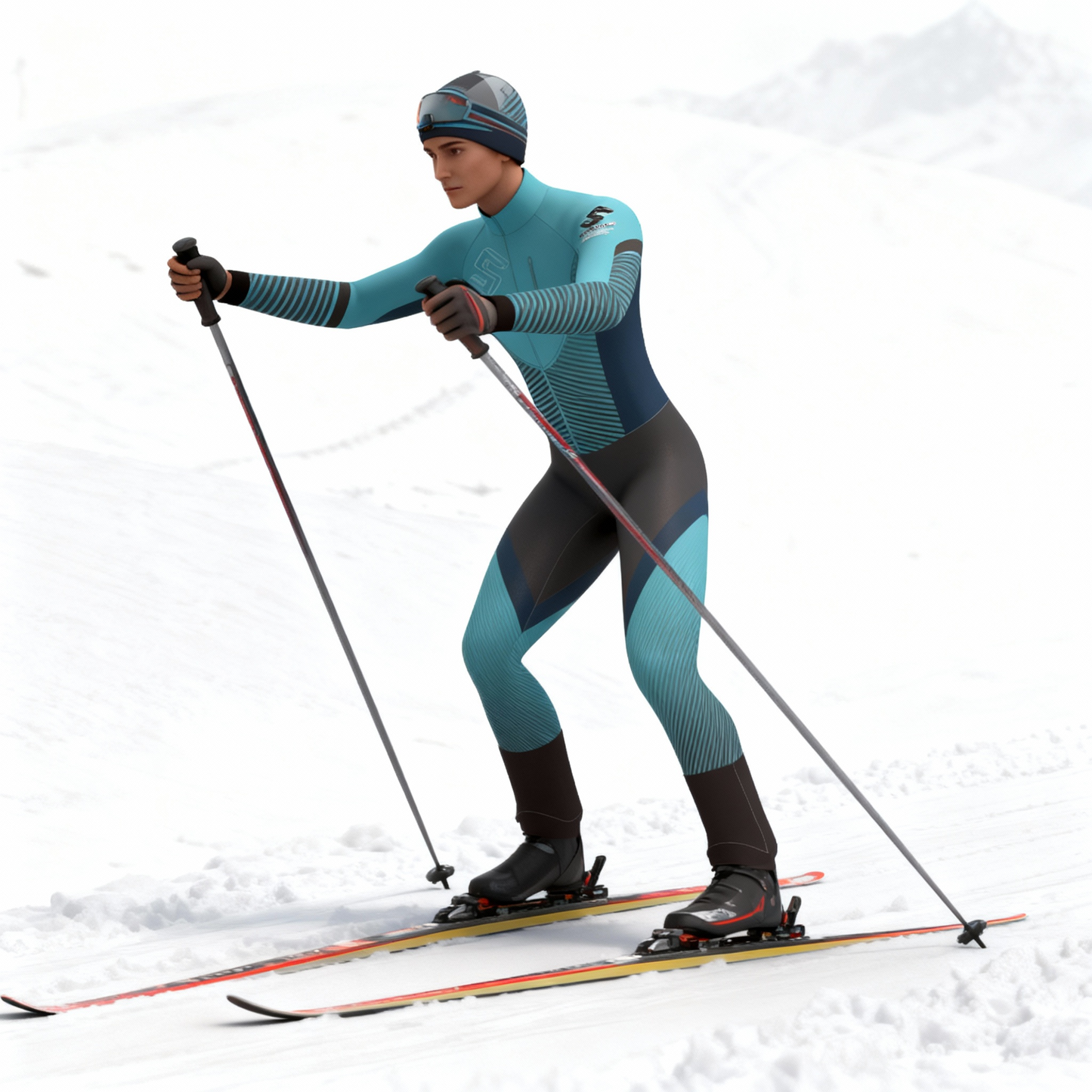 Ski mountaineering suit Skimo Race Suit Skimo Suits custom