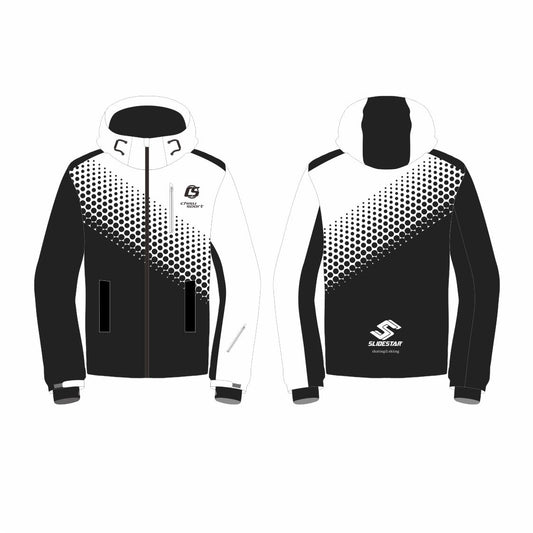 slidestar Custom Sublimation Ski Jacket – Full-Print Waterproof Snow Gear for Teams & Brands